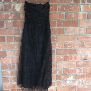 Vintage Strapless Dress